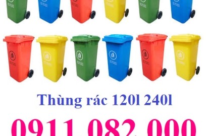 Những mẫu mã thùng rác giá rẻ hiện nay, Thùng rác giá rẻ chất lượng, thùng rác 120l 240l- lh 0911082000